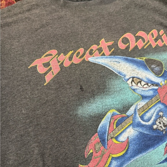 80s Great White Brockum Heavy Metal Band Tee - Picture 6 of 6